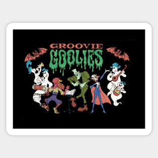 Vintage, Distressed Groovie Goolies Sticker
